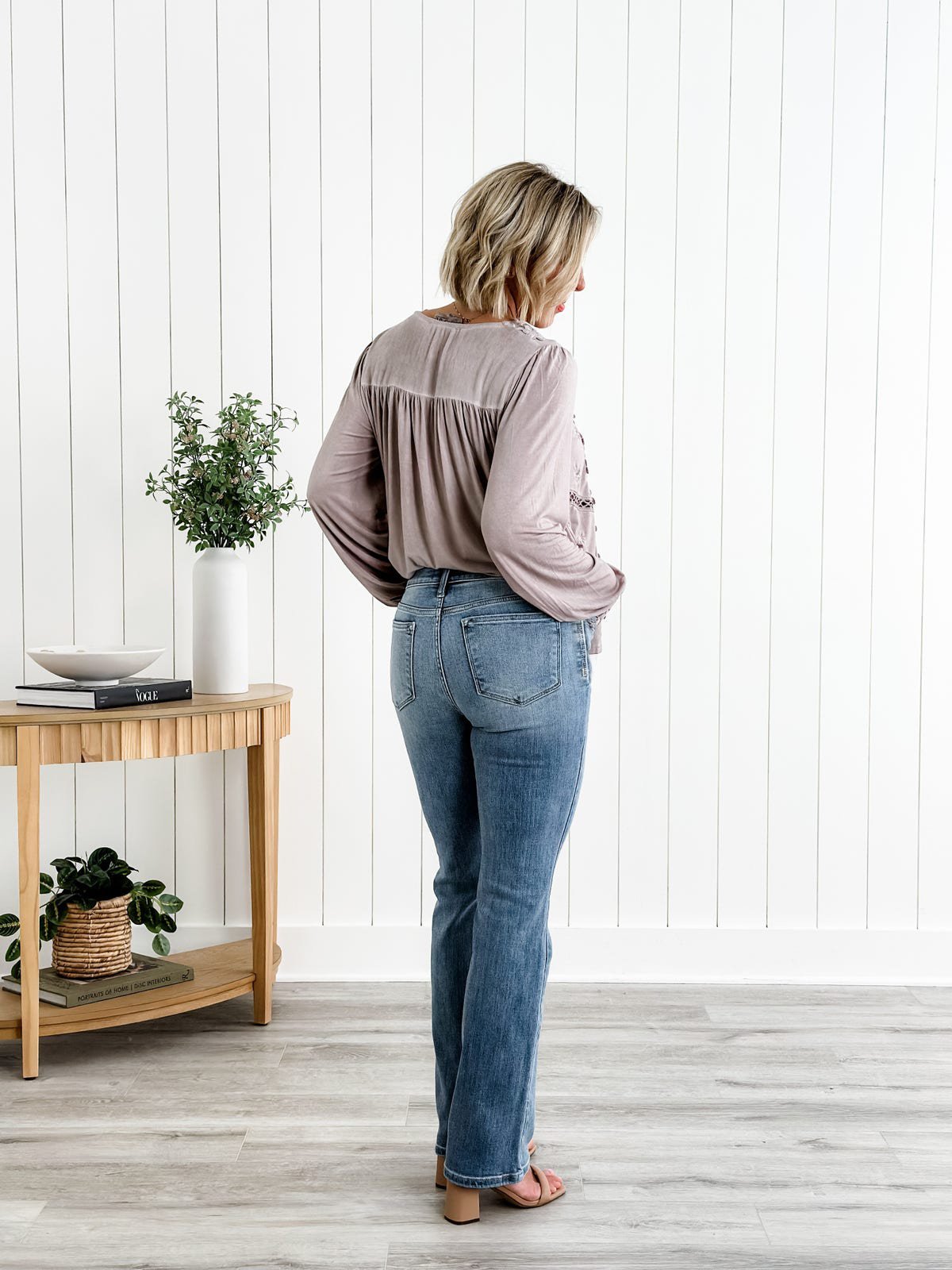 🍂Święty Graal Spodnie Bootcut z odkrytym brzuchem👖💥Oferta czasowa: 50% zniżki na zamówienia