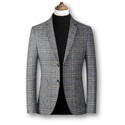 Orien – Elegancka marynarka z tkaniny tessuto scozzese