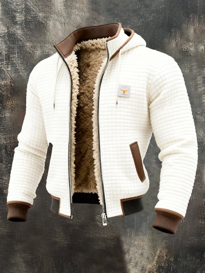 Roch - Pikowana kurtka zimowa Sherpa