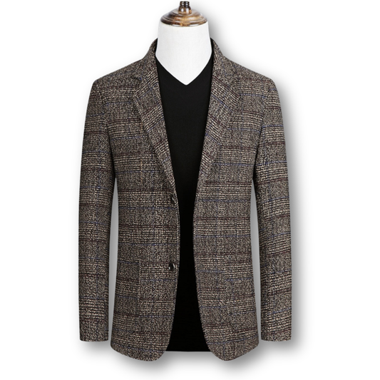 Orien – Elegancka marynarka z tkaniny tessuto scozzese