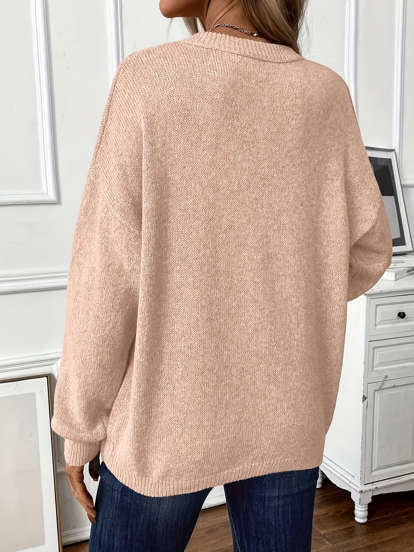 Azariah - Elegancki, Casual Sweter