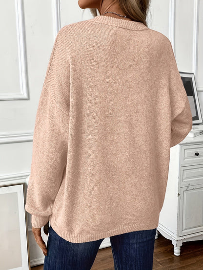 Azariah - Elegancki, Casual Sweter