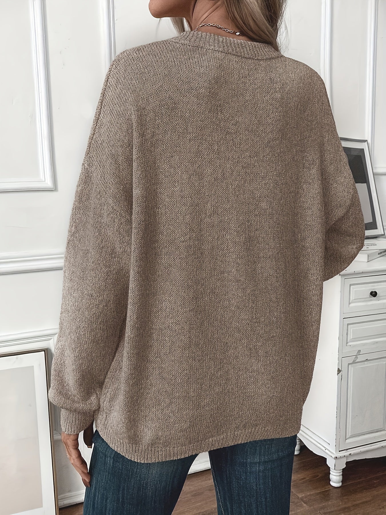 Azariah - Elegancki, Casual Sweter