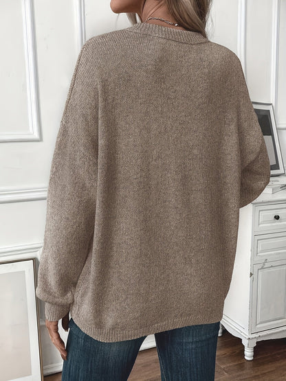 Azariah - Elegancki, Casual Sweter
