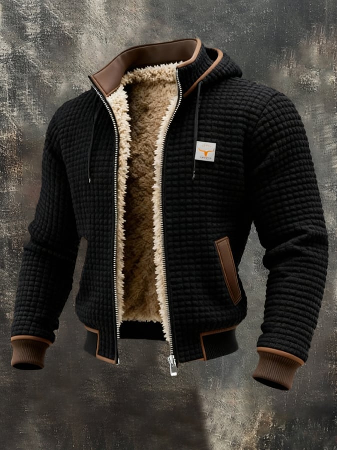 Roch - Pikowana kurtka zimowa Sherpa