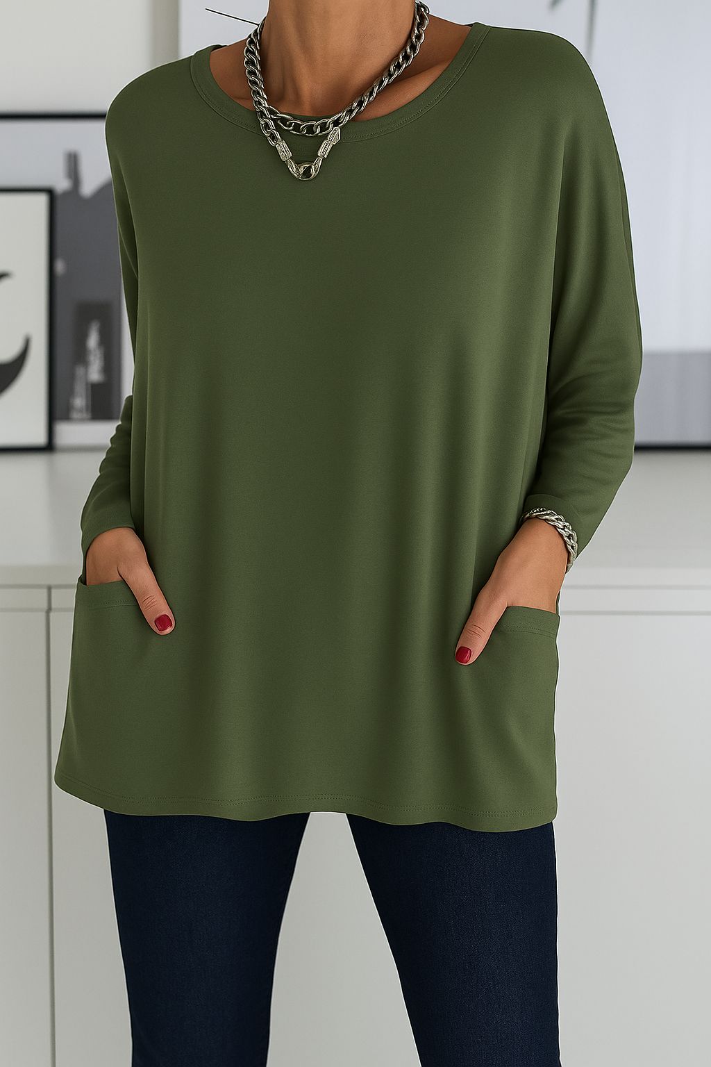 Ivendra – Miękki i elegancki top