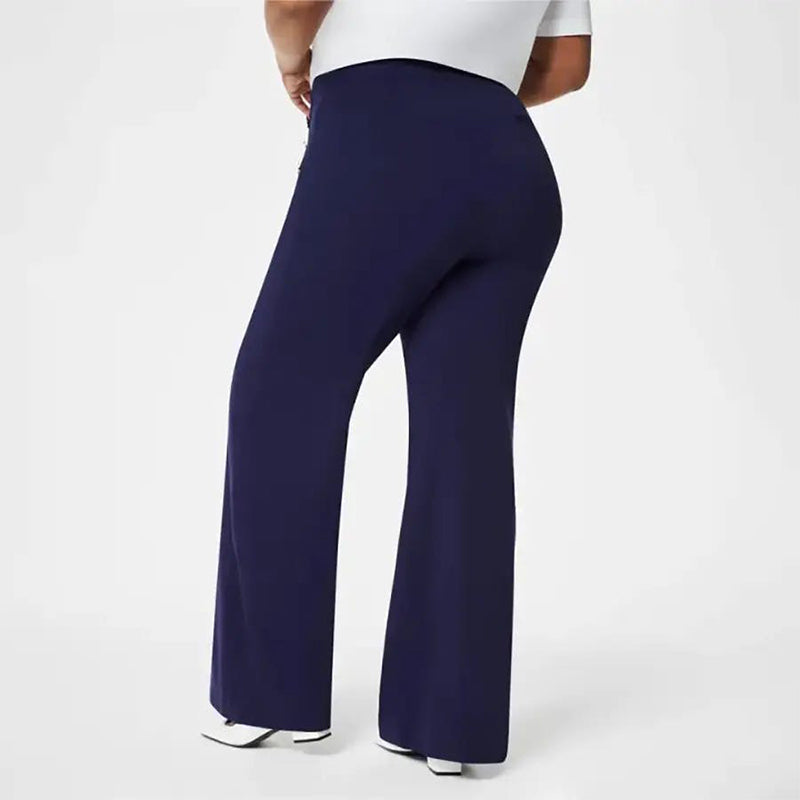 💥50% zniżki💖 Spodnie damskie plus size z wysokim stanem i szerokimi nogawkami