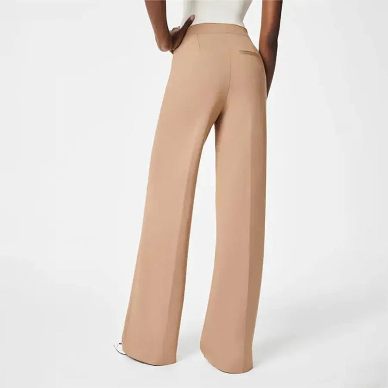 💥50% zniżki💖 Spodnie damskie plus size z wysokim stanem i szerokimi nogawkami