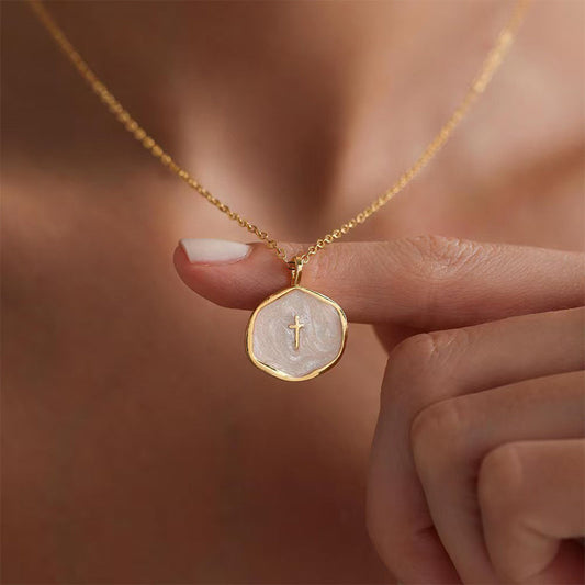 💖Czarny Piątek – Mega Oferta – 50% Zniżki!💖 Minimalistyczny Naszyjnik Wiary dla Kobiet