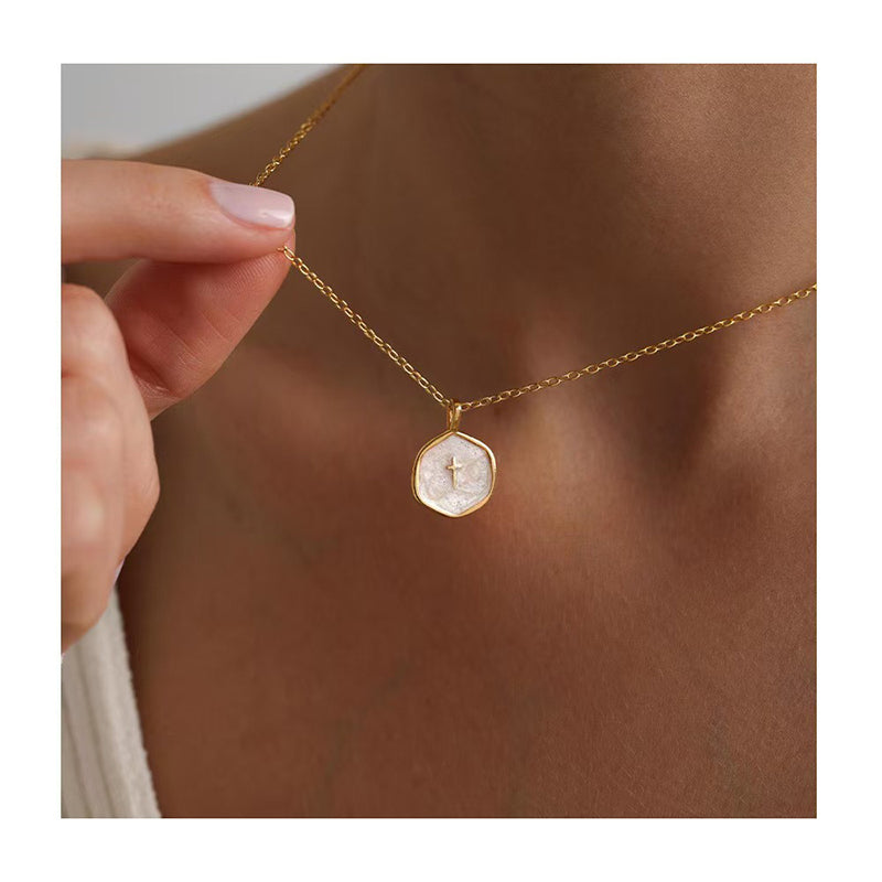 💖Czarny Piątek – Mega Oferta – 50% Zniżki!💖 Minimalistyczny Naszyjnik Wiary dla Kobiet