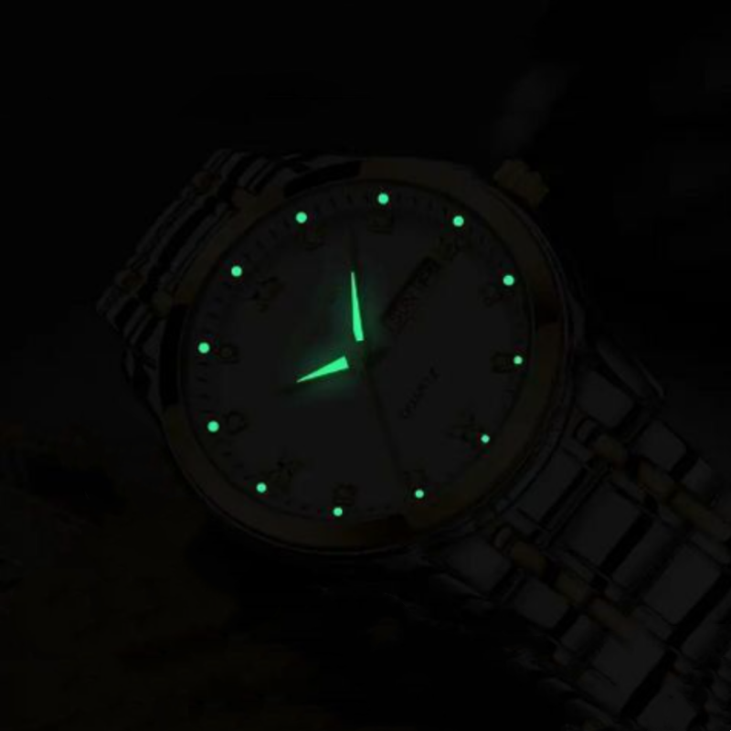 🔥Świąteczna oferta specjalna: 50% zniżki!!!🔥Dwukolorowy, wodoodporny zegarek dla mężczyzn