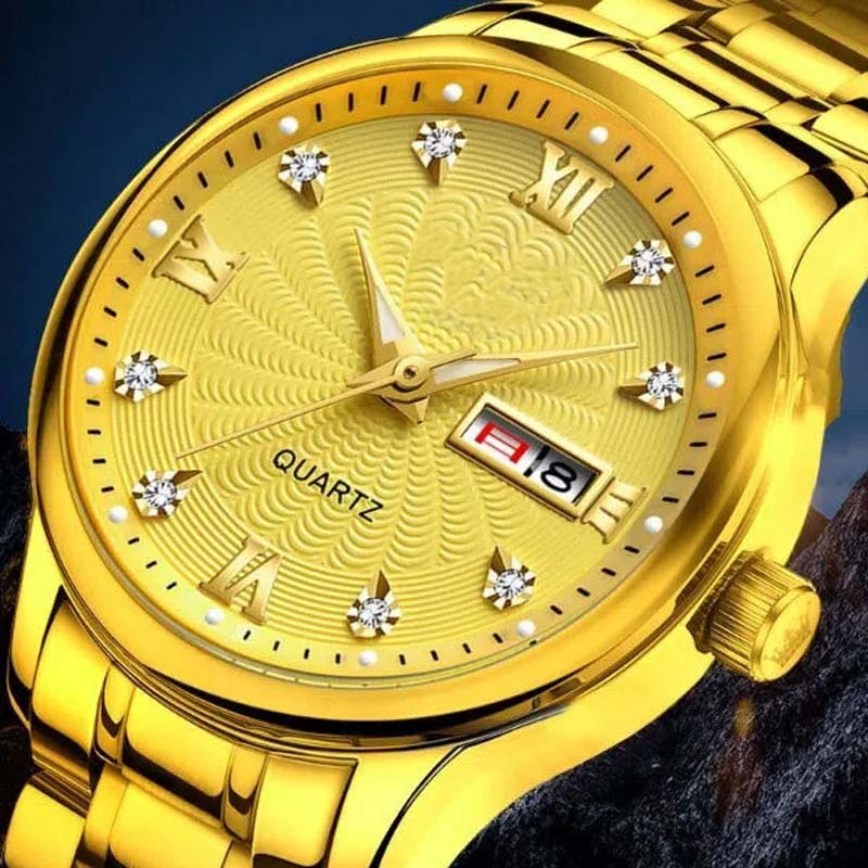🔥Świąteczna oferta specjalna: 50% zniżki!!!🔥Dwukolorowy, wodoodporny zegarek dla mężczyzn