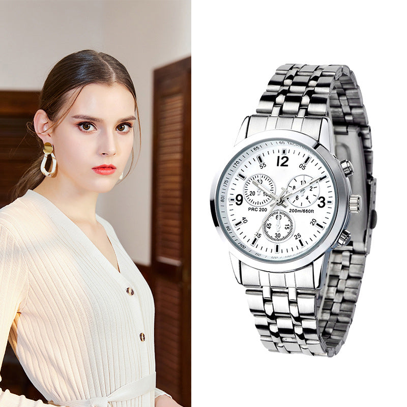 ✨🎅Oferty świąteczne – Tylko przez krótki czas!⏰Klasyczny zegarek dla par z trzema tarczami