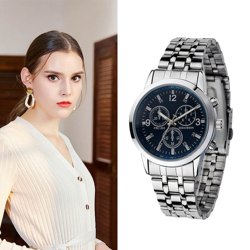 ✨🎅Oferty świąteczne – Tylko przez krótki czas!⏰Klasyczny zegarek dla par z trzema tarczami